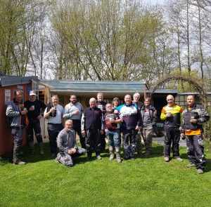 Groupe de motards au Riolet