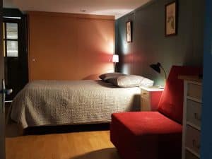 Chambre victoire lit double le Riolet